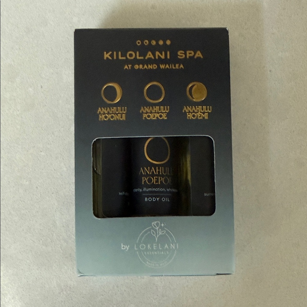 Body Oil Set - Black and Gold